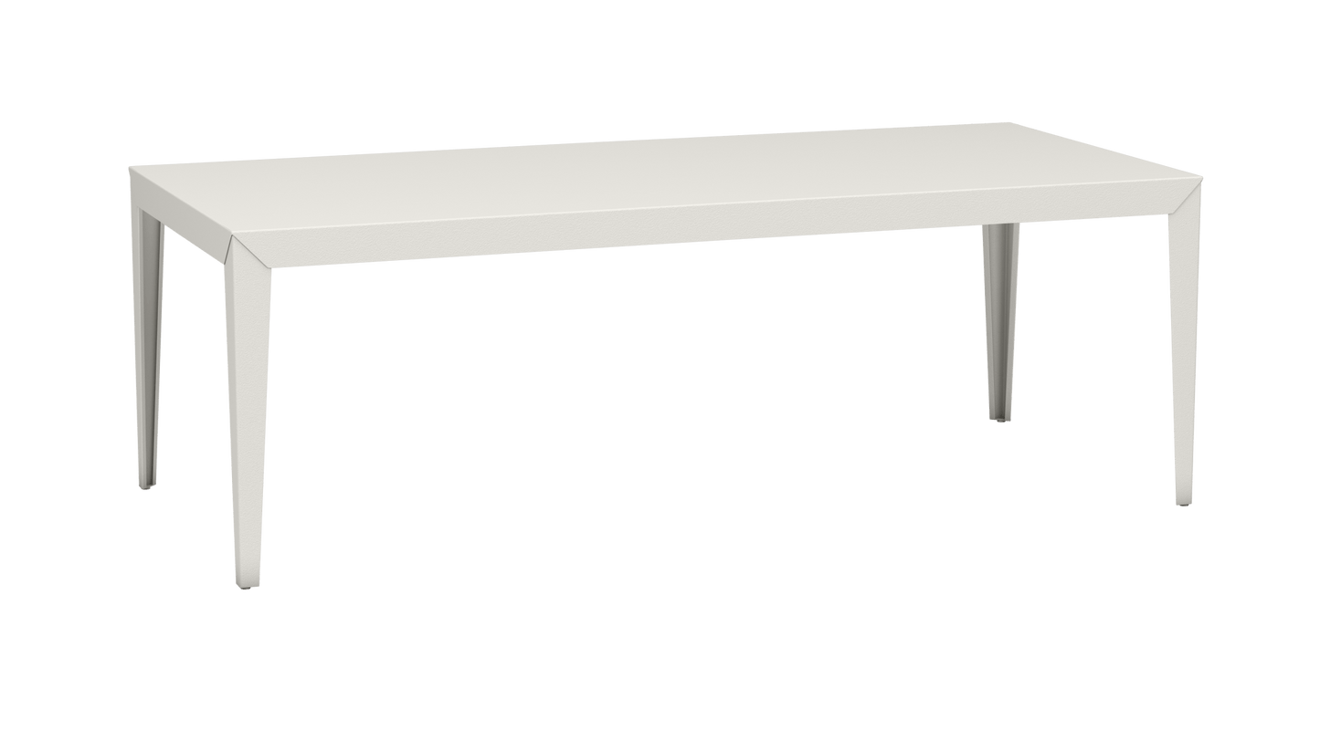 Table à manger rectangulaire en métal 220cm Zef - MATIERE GRISE - La Maison MilanaiseCraie 023Intérieur