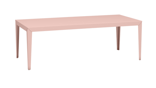 Table à manger rectangulaire en métal 220cm Zef - MATIERE GRISE - La Maison MilanaiseBaby pink 162Intérieur