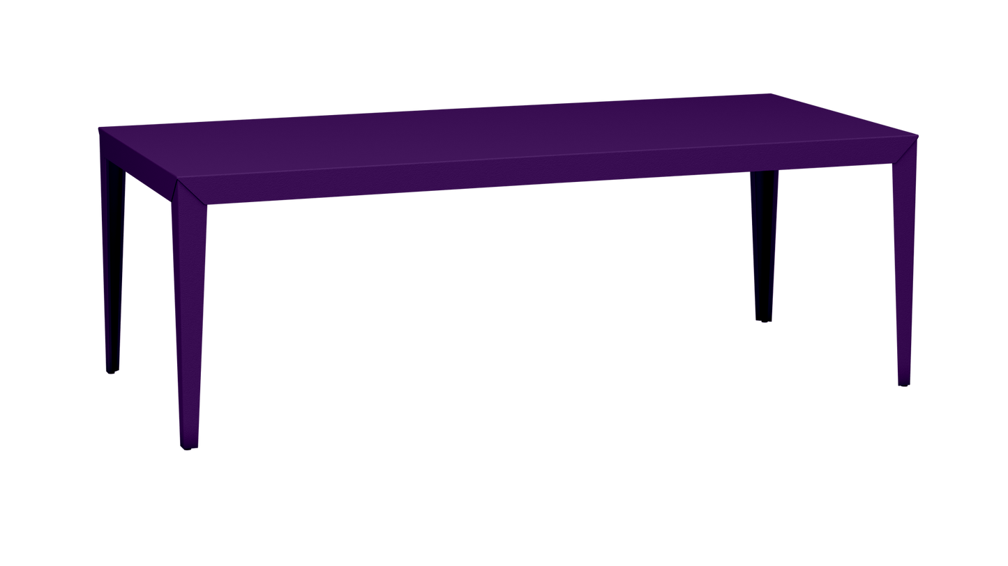 Table à manger rectangulaire en métal 220cm Zef - MATIERE GRISE - La Maison MilanaiseUltra Violet 172Intérieur