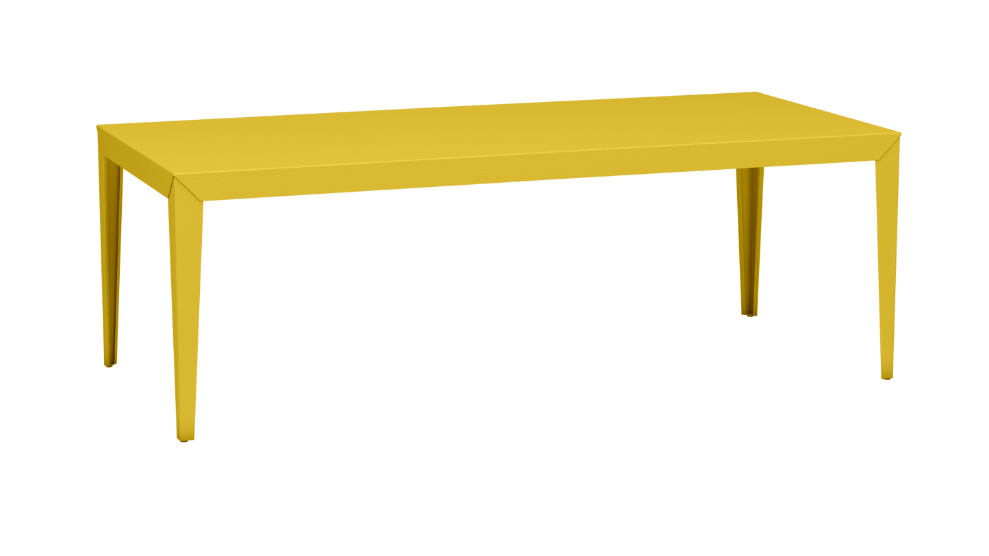 Table à manger rectangulaire en métal 220cm Zef - MATIERE GRISE - La Maison MilanaisePoussin 014Intérieur