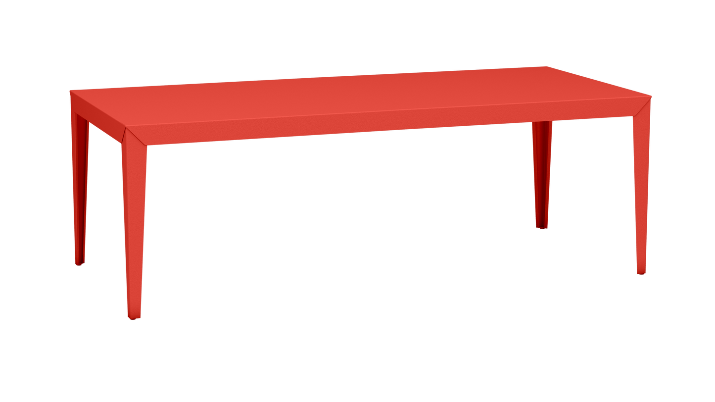 Table à manger rectangulaire en métal 220cm Zef - MATIERE GRISE - La Maison MilanaisePêche 143Intérieur