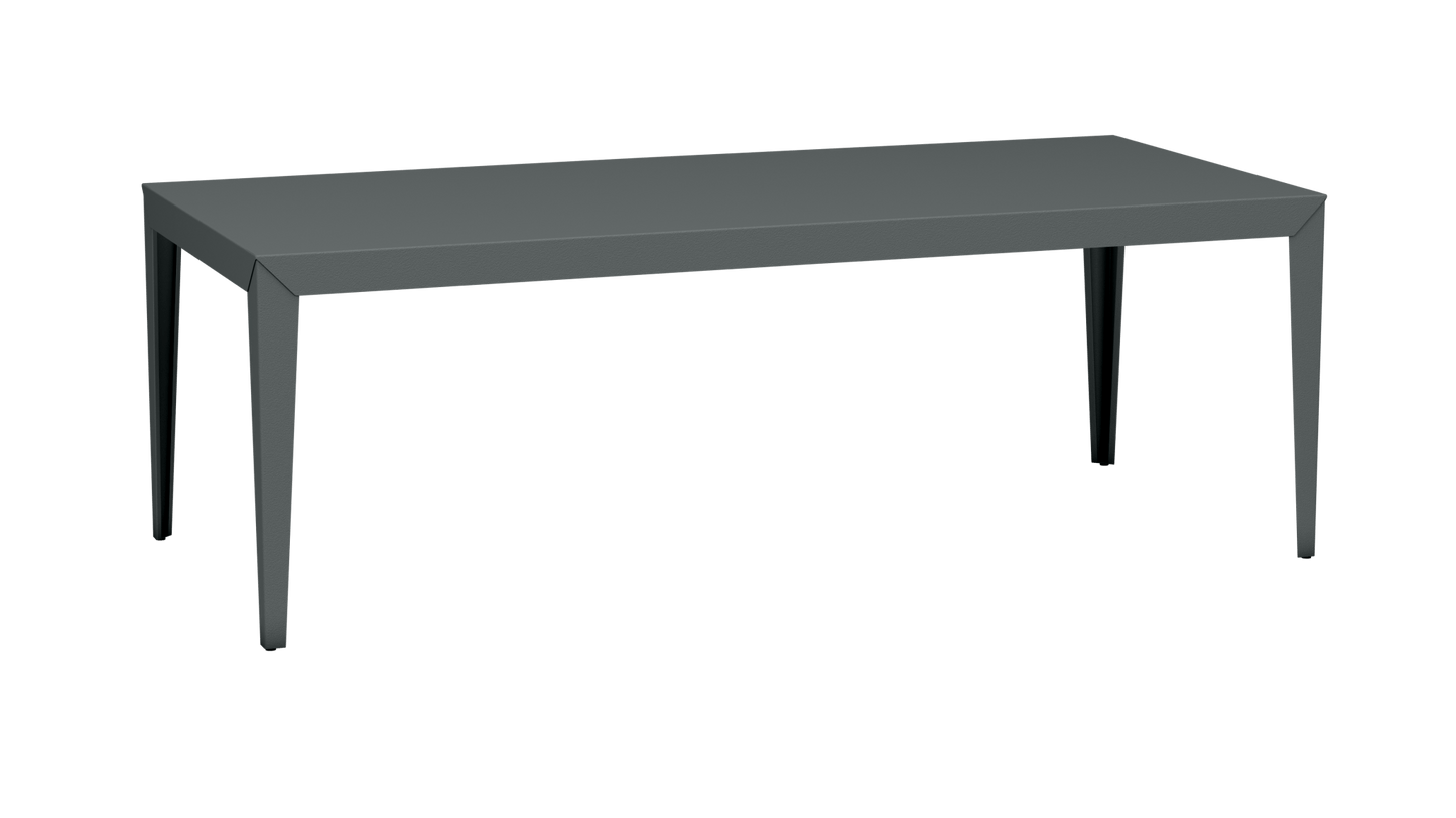 Table à manger rectangulaire en métal 220cm Zef - MATIERE GRISE - La Maison MilanaiseOrage 221Intérieur