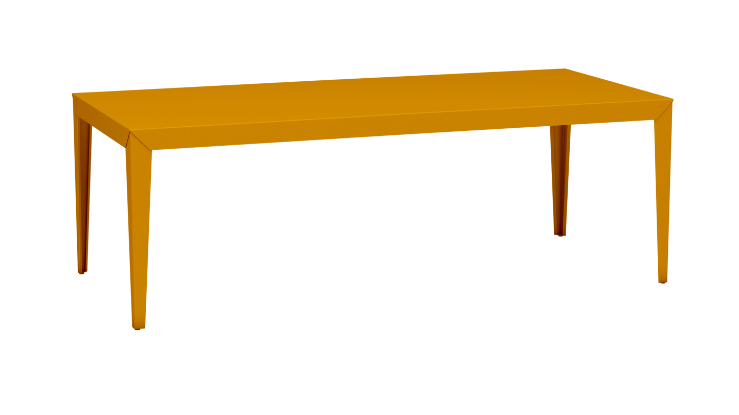 Table à manger rectangulaire en métal 220cm Zef - MATIERE GRISE - La Maison MilanaiseSafran 131Intérieur