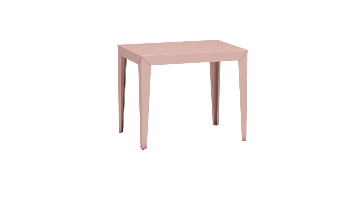 Table à manger rectangulaire en métal 90cm Zef - MATIERE GRISE - La Maison MilanaiseBaby pink 162Intérieur
