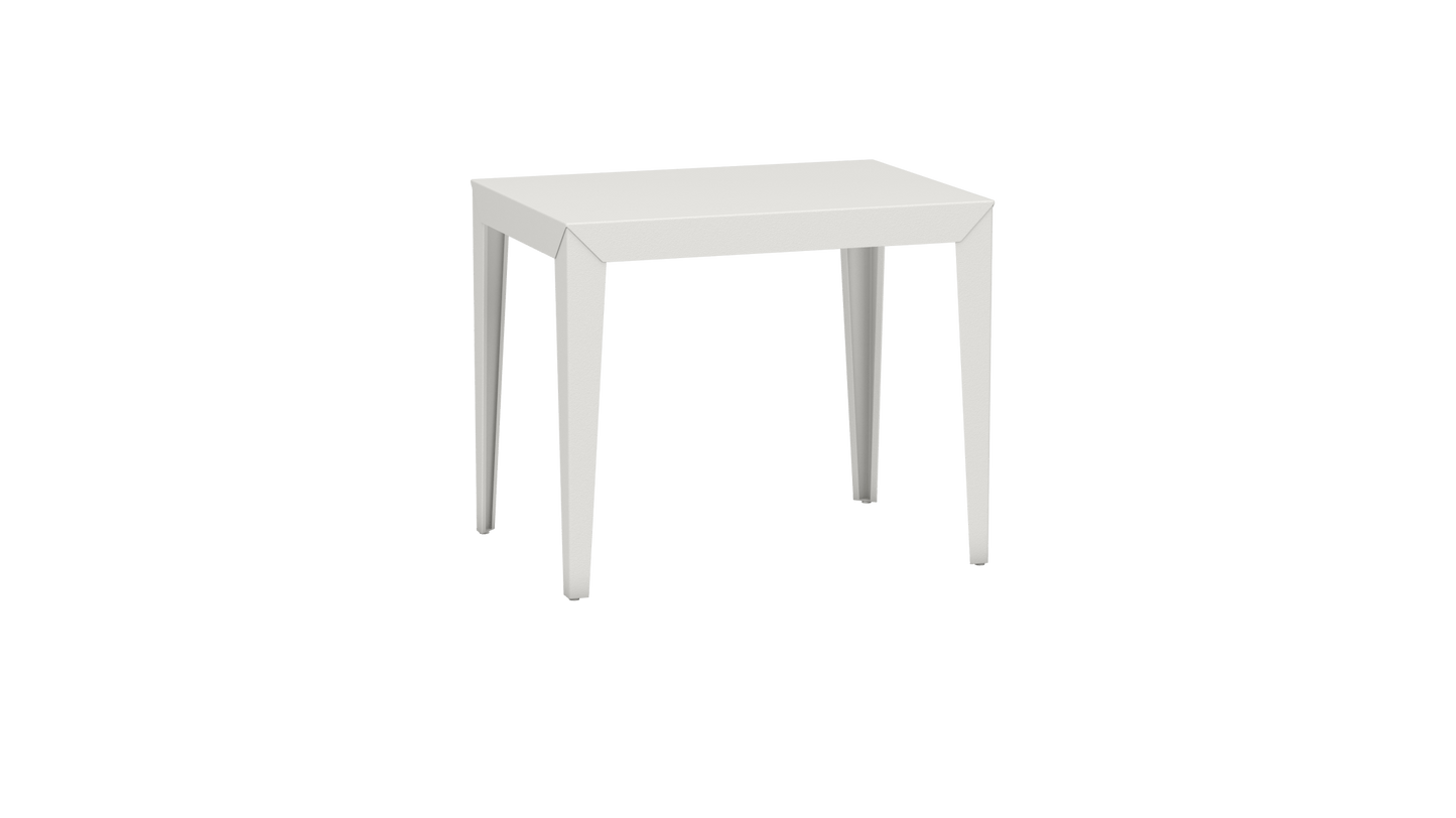Table à manger rectangulaire en métal 90cm Zef - MATIERE GRISE - La Maison MilanaiseBlanc 001Intérieur