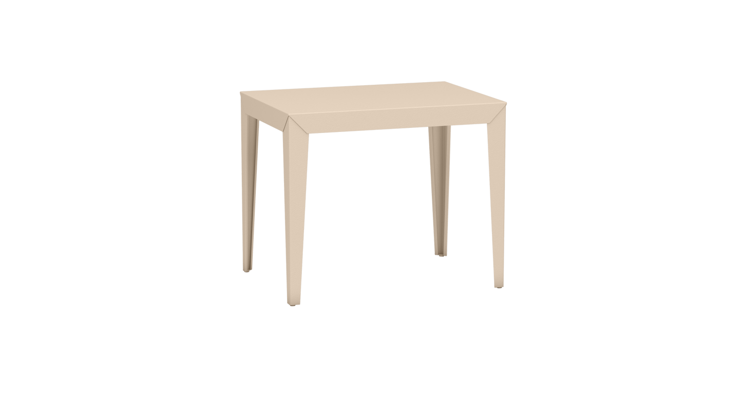 Table à manger rectangulaire en métal 90cm Zef - MATIERE GRISE - La Maison MilanaiseEggshell 161Intérieur