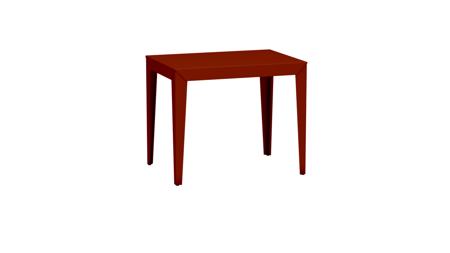 Table à manger rectangulaire en métal 90cm Zef - MATIERE GRISE - La Maison MilanaiseTerracotta 142Intérieur