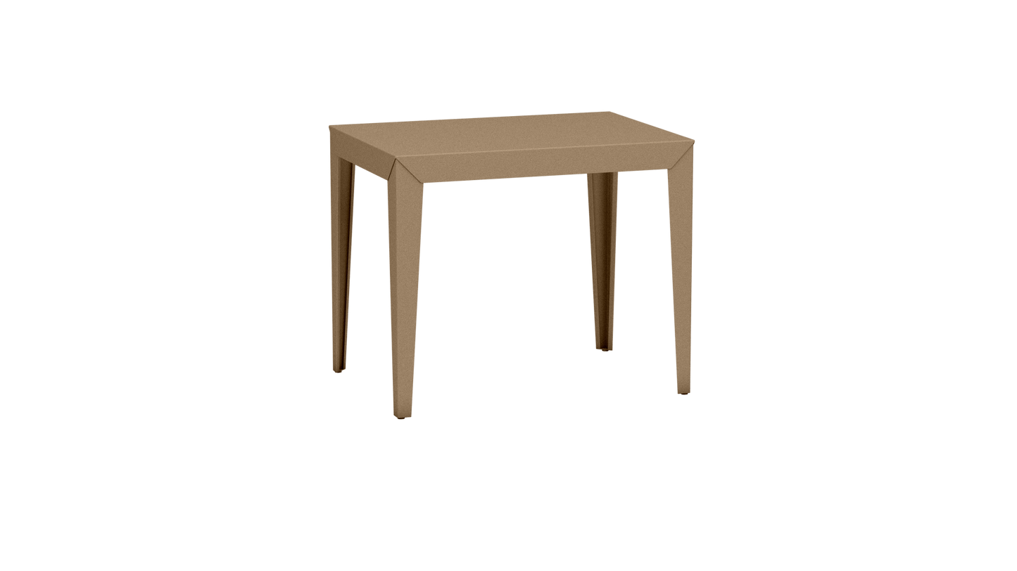 Table à manger rectangulaire en métal 90cm Zef - MATIERE GRISE - La Maison MilanaiseSable 018Intérieur