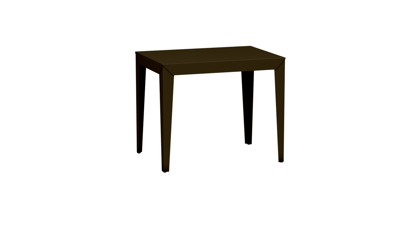 Table à manger rectangulaire en métal 90cm Zef - MATIERE GRISE - La Maison MilanaiseBronze 181Intérieur
