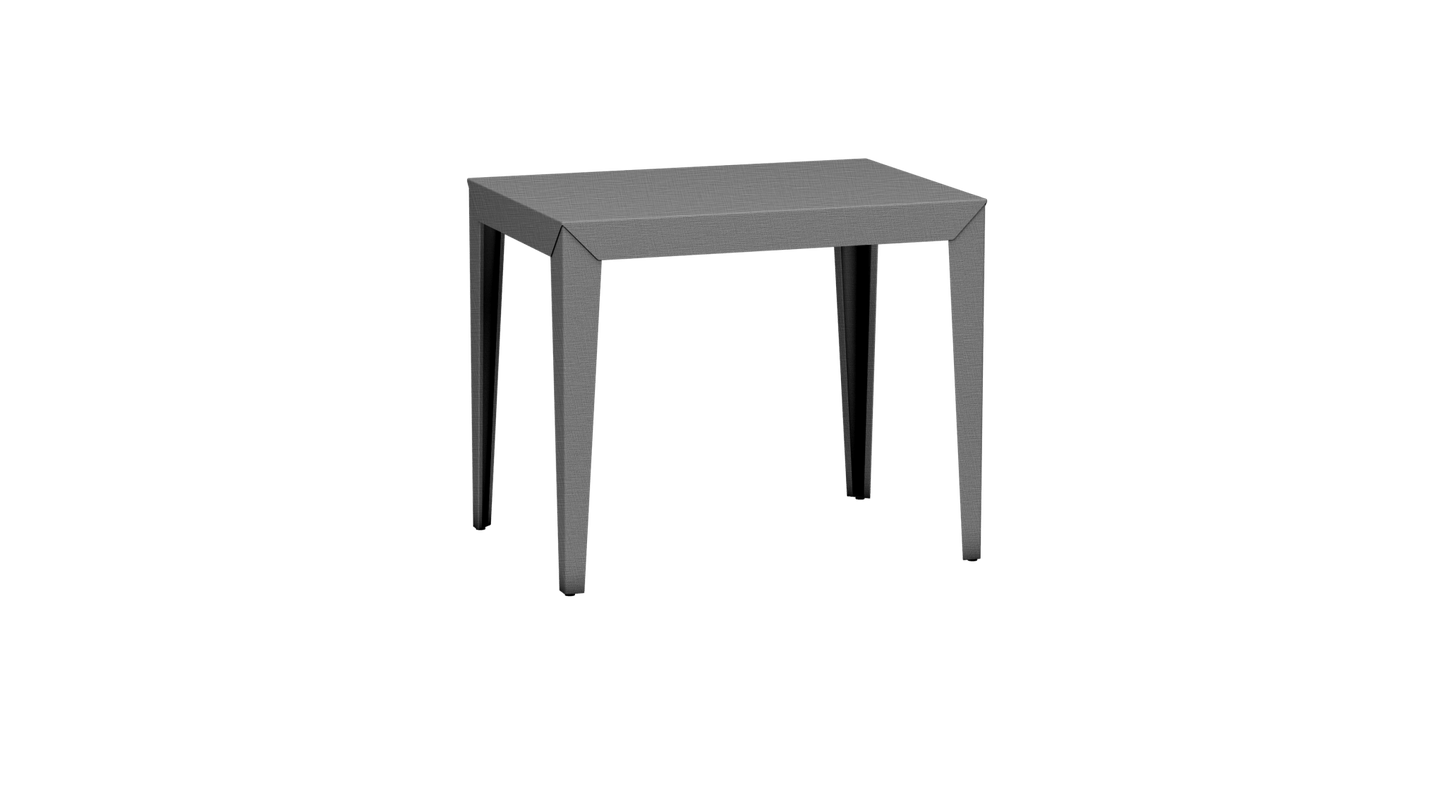 Table à manger rectangulaire en métal 90cm Zef - MATIERE GRISE - La Maison MilanaiseBrut Vernis Brillant 020Intérieur