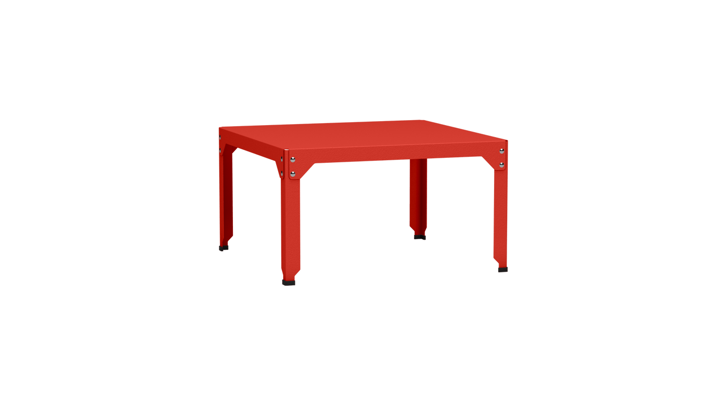 Table basse carrée en acier galvanisé 79cm Hegoa - MATIERE GRISE - La Maison MilanaiseTABLEBASSE79HEGOA36Pêche 14345cm