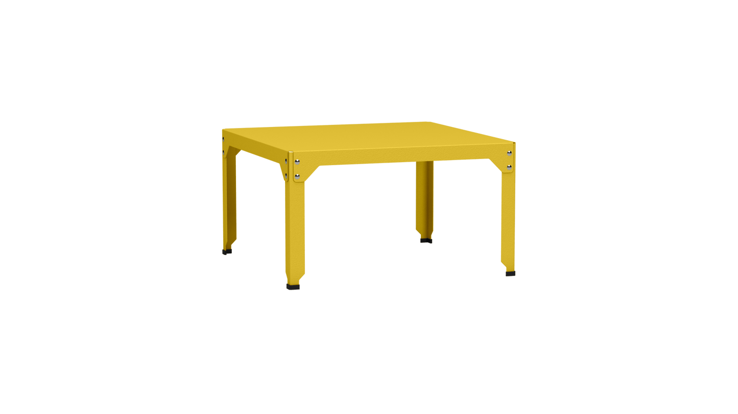 Table basse carrée en acier galvanisé 79cm Hegoa - MATIERE GRISE - La Maison MilanaiseTABLEBASSE79HEGOA9Poussin 01445cm