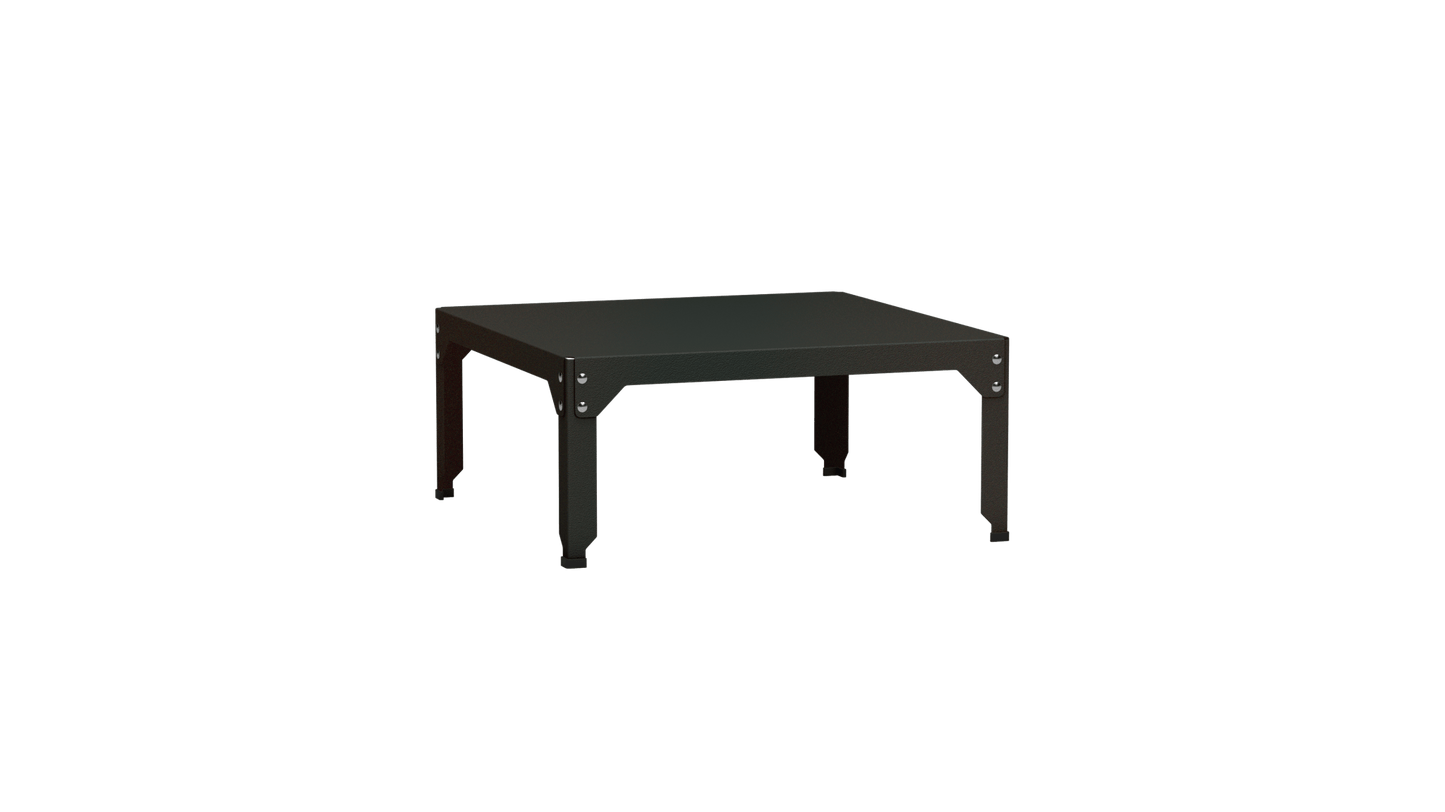 Table basse carrée en acier galvanisé 79cm Hegoa - MATIERE GRISE - La Maison MilanaiseTABLEBASSE79HEGOA74Winners 22335cm