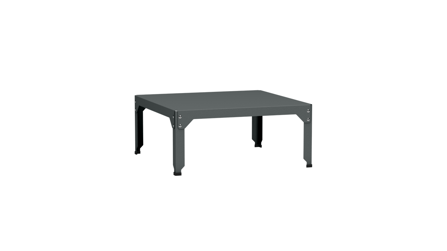 Table basse carrée en acier galvanisé 79cm Hegoa - MATIERE GRISE - La Maison MilanaiseTABLEBASSE79HEGOA7Orage 22135cm