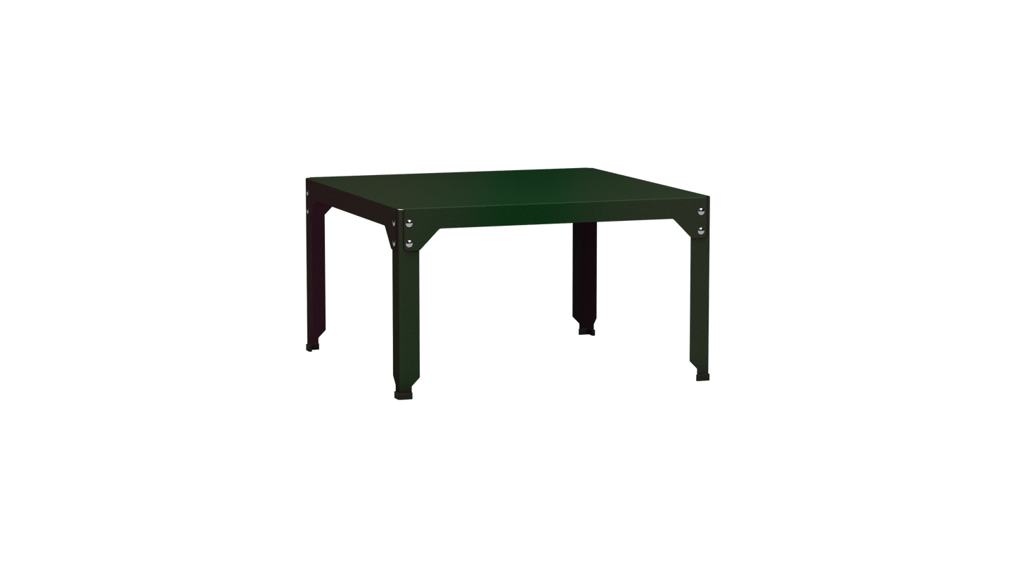 Table basse carrée en acier galvanisé 79cm Hegoa - MATIERE GRISE - La Maison MilanaiseTABLEBASSE79HEGOA88Jekyll 12345cm