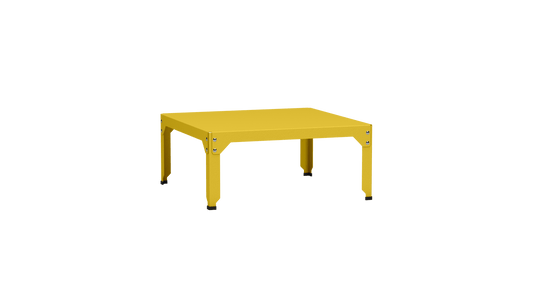 Table basse carrée en acier galvanisé 79cm Hegoa - MATIERE GRISE - La Maison MilanaiseTABLEBASSE79HEGOA68Poussin 01435cm