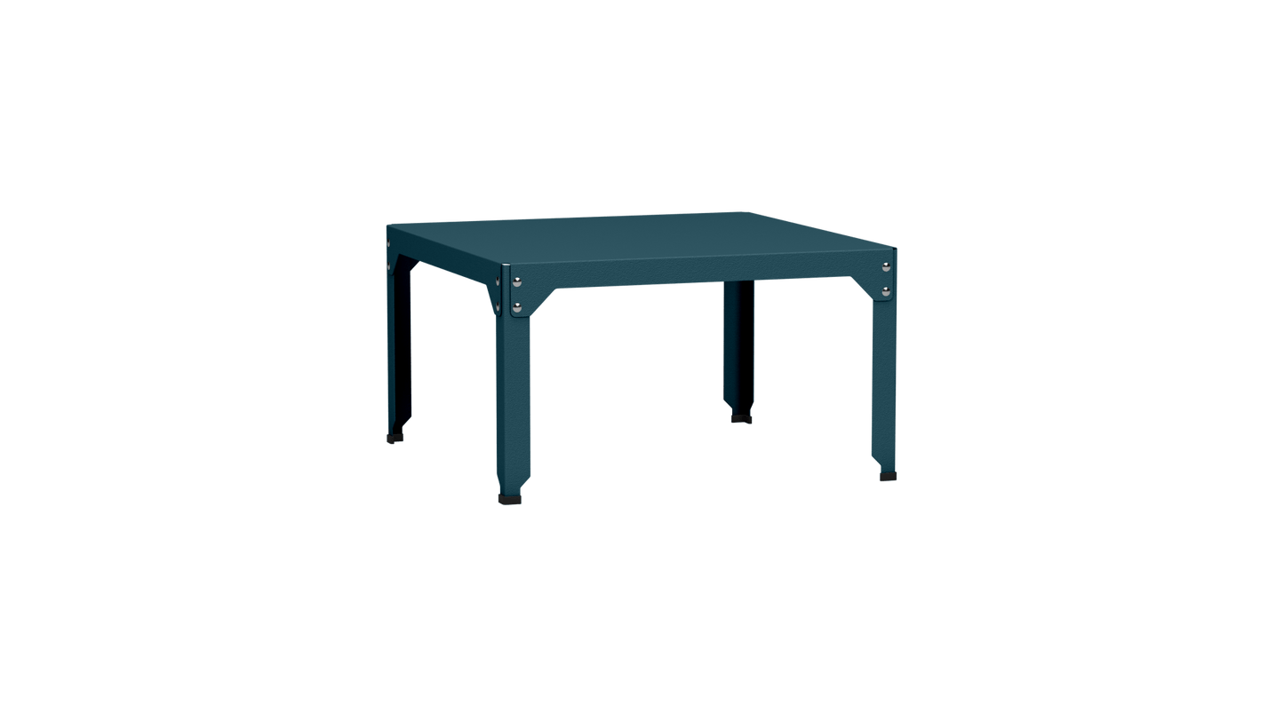 Table basse carrée en acier galvanisé 79cm Hegoa - MATIERE GRISE - La Maison MilanaiseTABLEBASSE79HEGOA59Houle 11645cm
