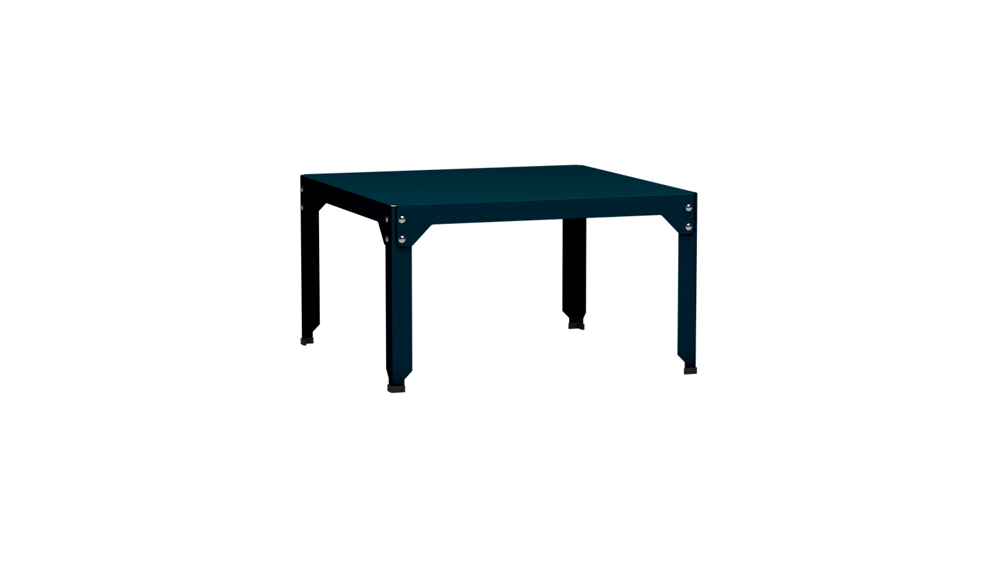 Table basse carrée en acier galvanisé 79cm Hegoa - MATIERE GRISE - La Maison MilanaiseTABLEBASSE79HEGOA42Canard 11545cm