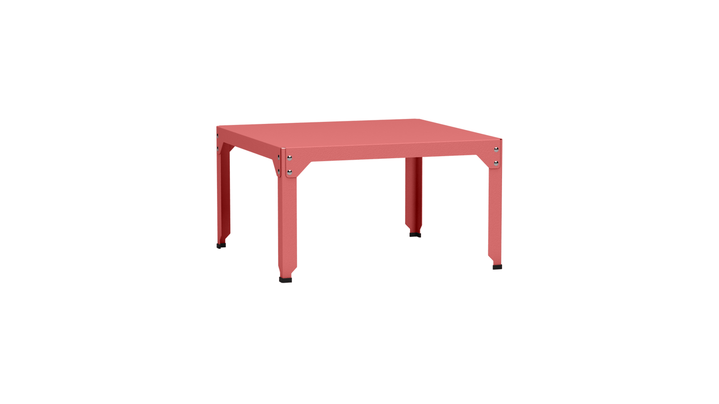 Table basse carrée en acier galvanisé 79cm Hegoa - MATIERE GRISE - La Maison MilanaiseTABLEBASSE79HEGOA30Pink Lady 16345cm
