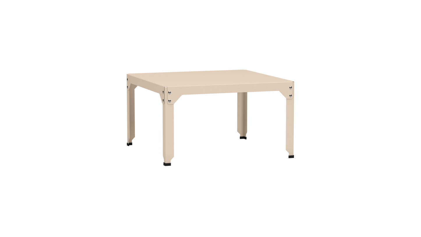 Table basse carrée en acier galvanisé 79cm Hegoa - MATIERE GRISE - La Maison MilanaiseTABLEBASSE79HEGOA2Eggshell 16145cm