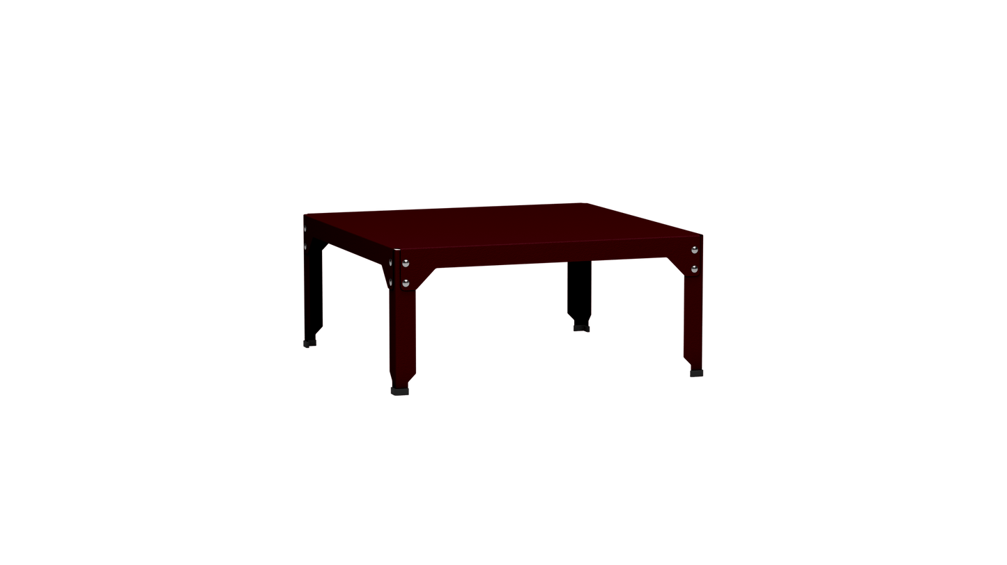 Table basse carrée en acier galvanisé 79cm Hegoa - MATIERE GRISE - La Maison MilanaiseTABLEBASSE79HEGOA5Bourgogne 15335cm