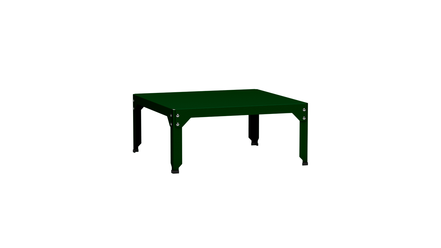 Table basse carrée en acier galvanisé 79cm Hegoa - MATIERE GRISE - La Maison MilanaiseTABLEBASSE79HEGOA64Canopée 12435cm