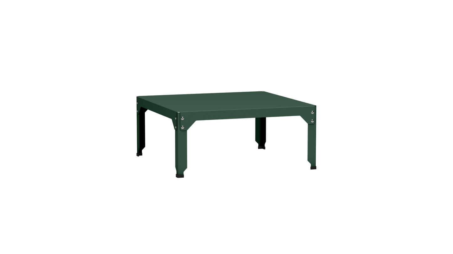 Table basse carrée en acier galvanisé 79cm Hegoa - MATIERE GRISE - La Maison MilanaiseTABLEBASSE79HEGOA17Olive 12135cm