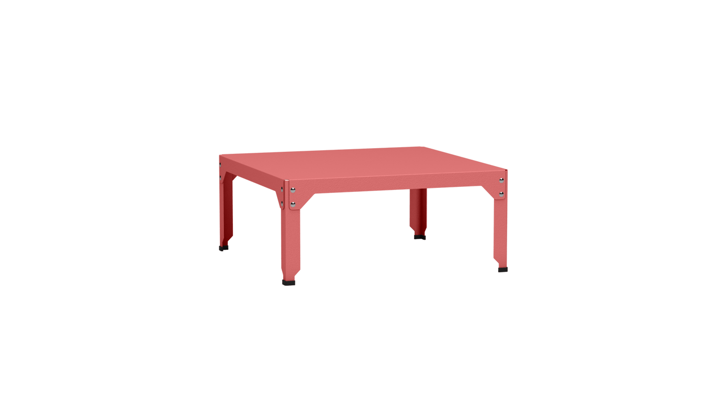 Table basse carrée en acier galvanisé 79cm Hegoa - MATIERE GRISE - La Maison MilanaiseTABLEBASSE79HEGOA29Pink Lady 16335cm