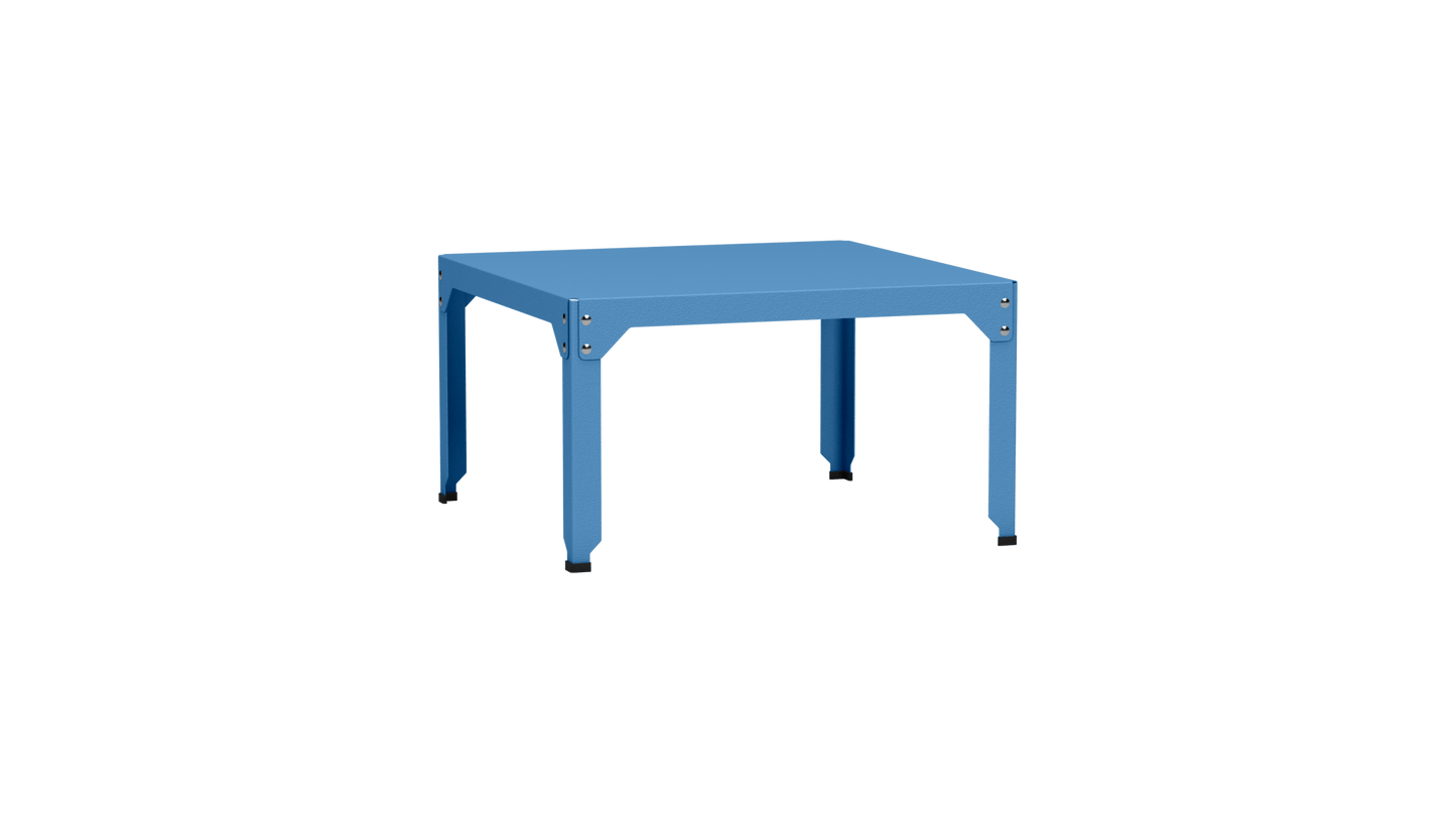 Table basse carrée en acier galvanisé 79cm Hegoa - MATIERE GRISE - La Maison MilanaiseTABLEBASSE79HEGOA57Azur 11145cm