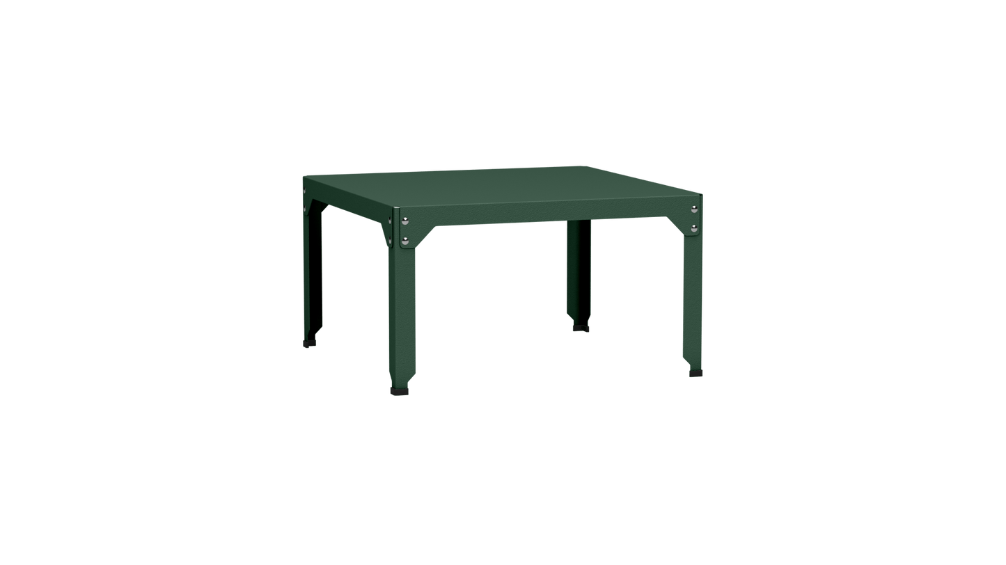 Table basse carrée en acier galvanisé 79cm Hegoa - MATIERE GRISE - La Maison MilanaiseTABLEBASSE79HEGOA18Olive 12145cm