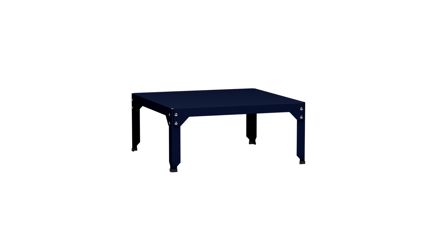 Table basse carrée en acier galvanisé 79cm Hegoa - MATIERE GRISE - La Maison MilanaiseTABLEBASSE79HEGOA13Nuit 11435cm