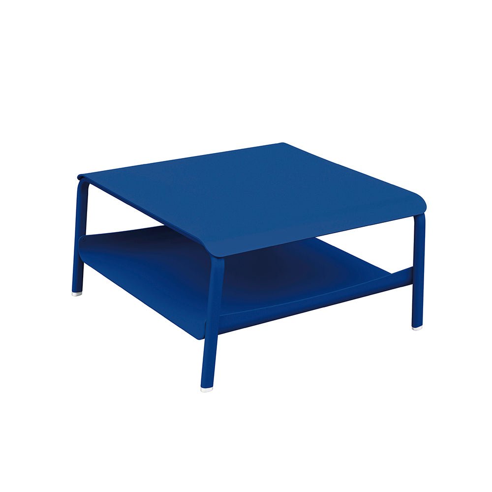 Table basse de jardin en aluminium design coloré - ALLURE D'AZUR - La Maison Milanaise582100ABAbyssePetite 67x64xH35cm