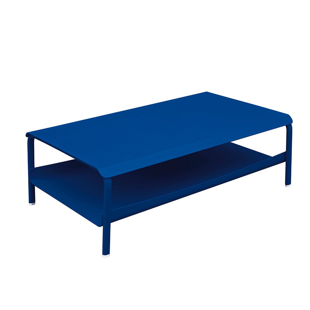 Table basse de jardin en aluminium design coloré - ALLURE D'AZUR - La Maison Milanaise582106ABAbysseGrande 107x64xH35cm