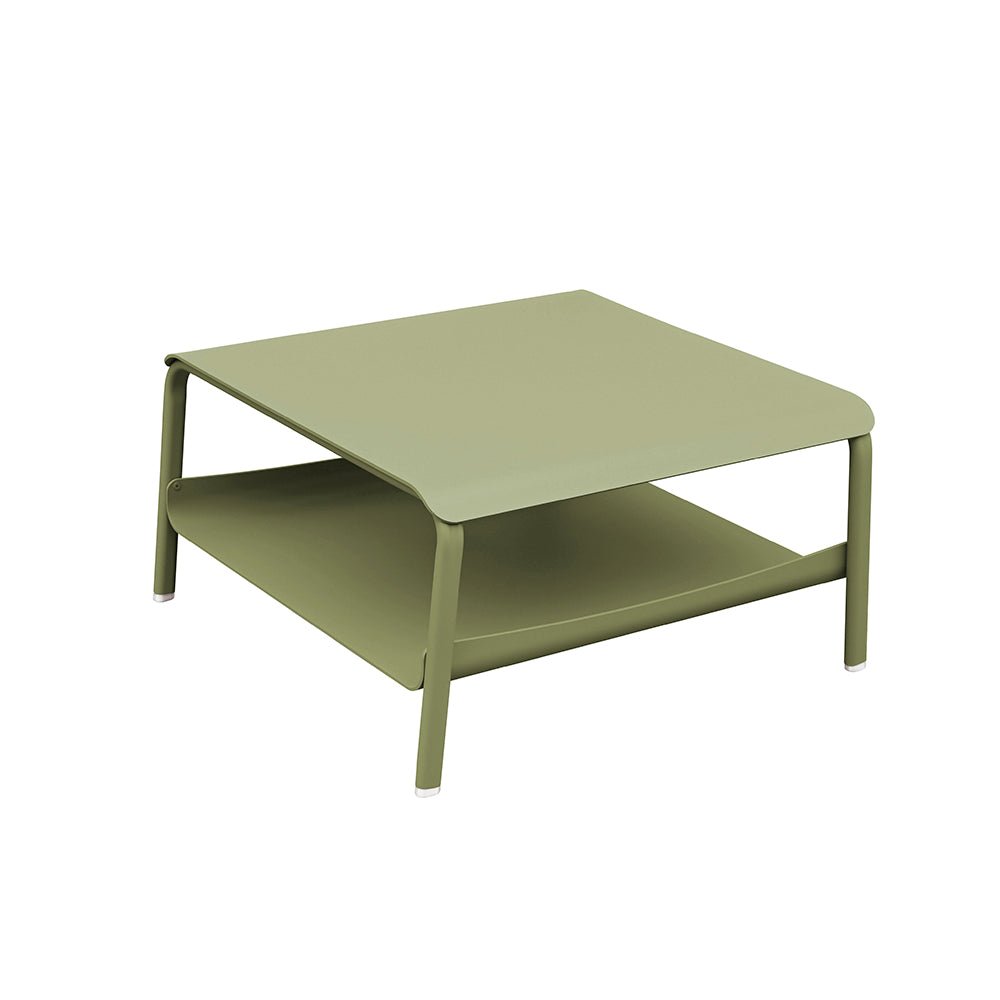 Table basse de jardin en aluminium design coloré - ALLURE D'AZUR - La Maison Milanaise582100OOlivierPetite 67x64xH35cm
