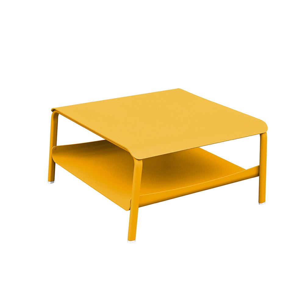 Table basse de jardin en aluminium design coloré - ALLURE D'AZUR - La Maison Milanaise582100MMimosaPetite 67x64xH35cm