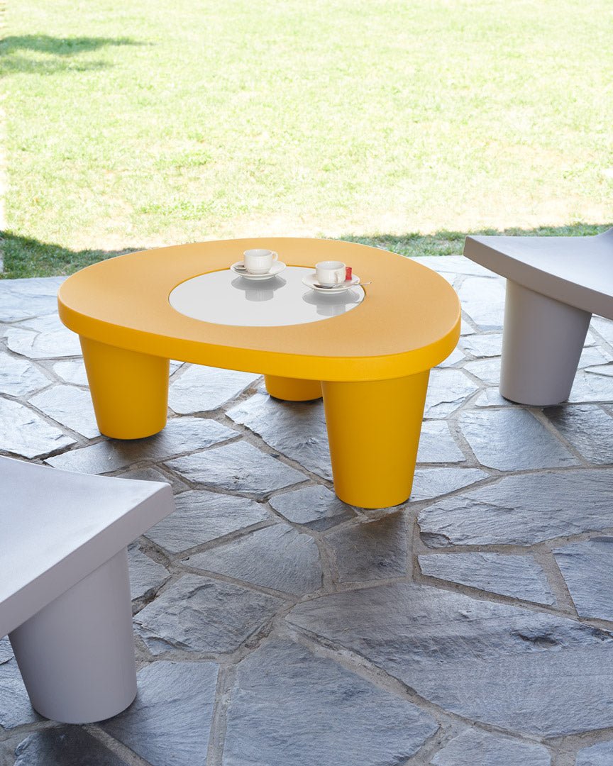 Table basse Low Lita – Design iconique par Paola Navone - SLIDE - La Maison MilanaiseLOWTABLE1Vert