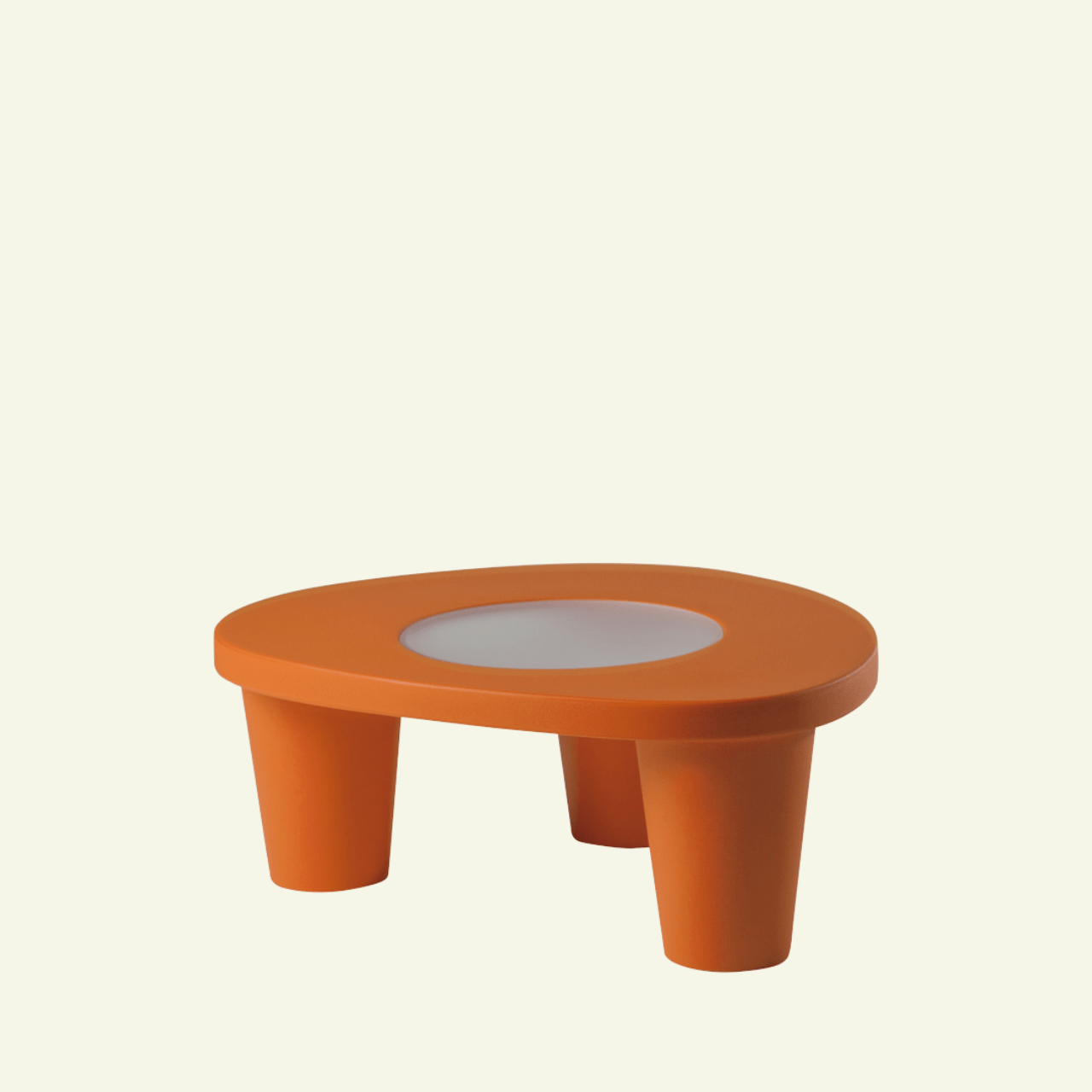 Table basse Low Lita – Design iconique par Paola Navone - SLIDE - La Maison MilanaiseLOWTABLE10Orange