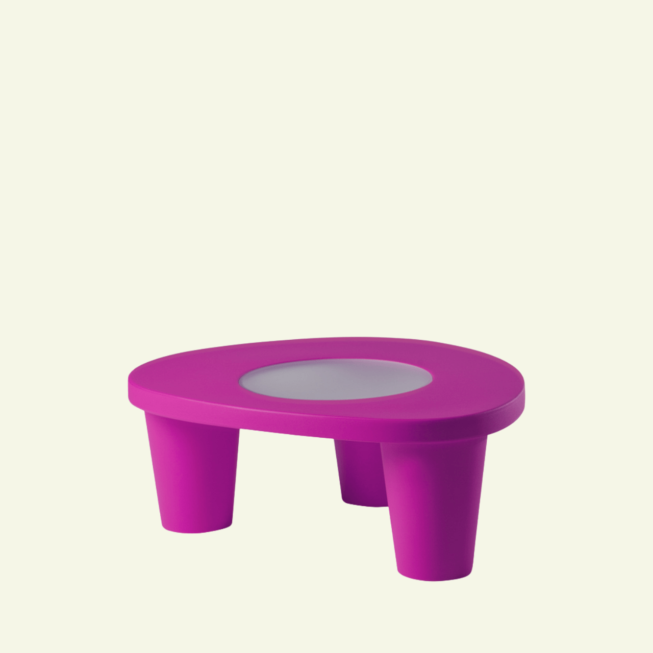 Table basse Low Lita – Design iconique par Paola Navone - SLIDE - La Maison MilanaiseLOWTABLE12Fuchsia