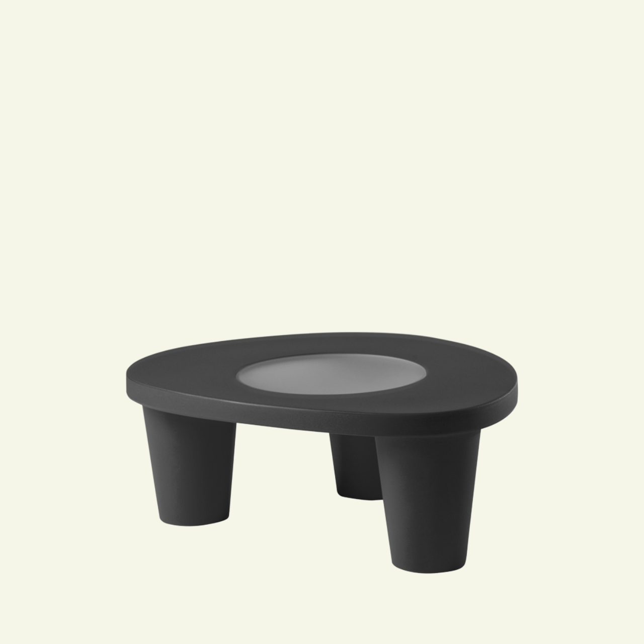 Table basse Low Lita – Design iconique par Paola Navone - SLIDE - La Maison MilanaiseLOWTABLE5Noir