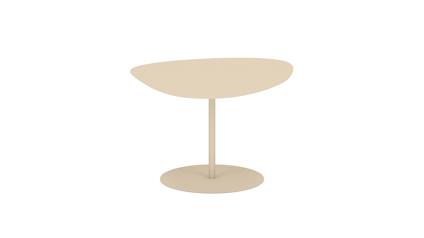 Table basse organique en aluminium Galet - MATIERE GRISE - La Maison MilanaiseGALET - 24Crème 190Moyenne 58x75xH39cm