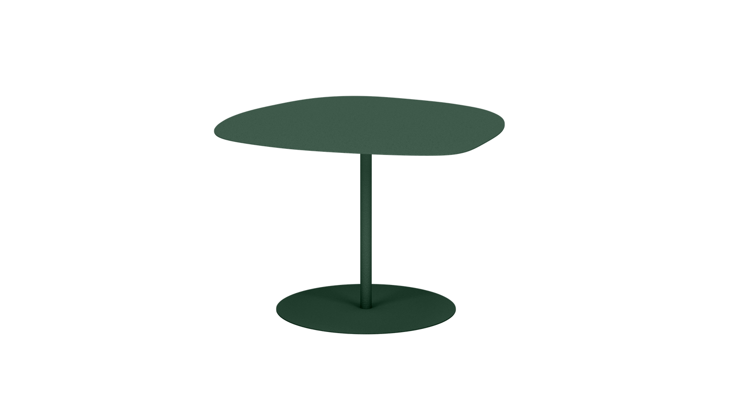 Table basse organique en aluminium Galet - MATIERE GRISE - La Maison MilanaiseGALET - 17Olive 121Petite 57x64xH37cm