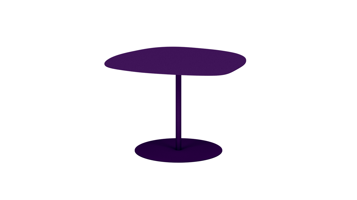 Table basse organique en aluminium Galet - MATIERE GRISE - La Maison MilanaiseGALET - 39Ultra Violet 172Petite 57x64xH37cm