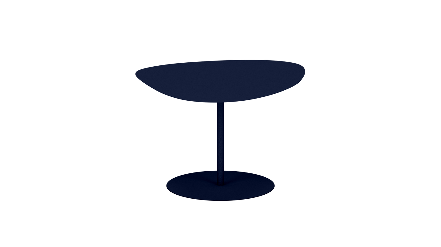 Table basse organique en aluminium Galet - MATIERE GRISE - La Maison MilanaiseGALET - 14Nuit 114Moyenne 58x75xH39cm