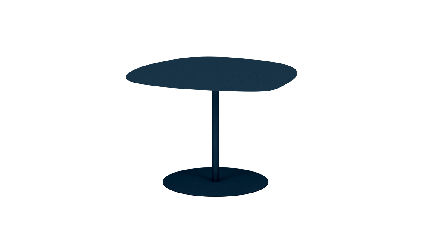 Table basse organique en aluminium Galet - MATIERE GRISE - La Maison MilanaiseGALET - 15Denim 007Petite 57x64xH37cm