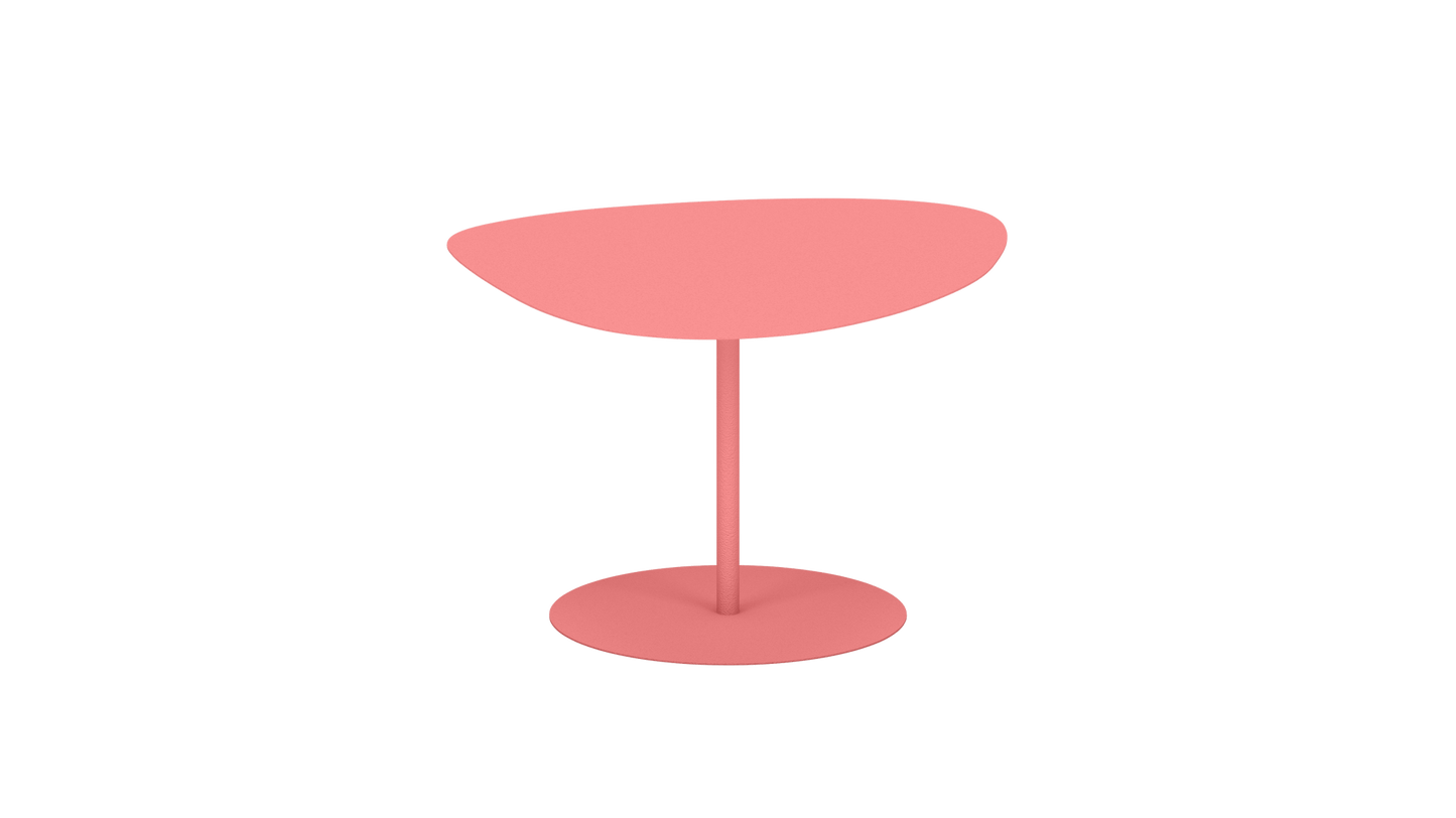 Table basse organique en aluminium Galet - MATIERE GRISE - La Maison MilanaiseGALET - 30Pink Lady 163Moyenne 58x75xH39cm