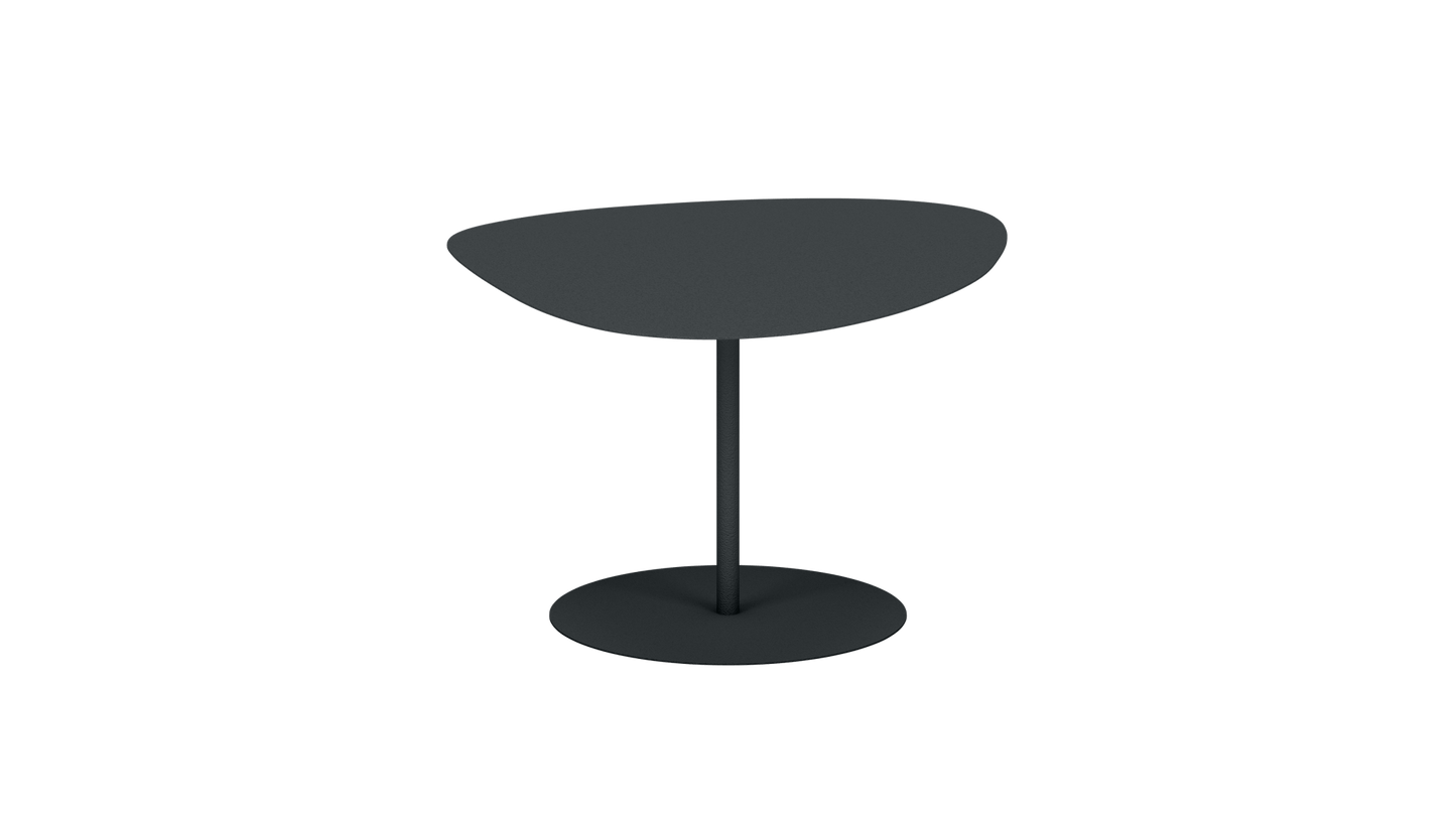 Table basse organique en aluminium Galet - MATIERE GRISE - La Maison MilanaiseGALET - 10Anthracite 222Moyenne 58x75xH39cm