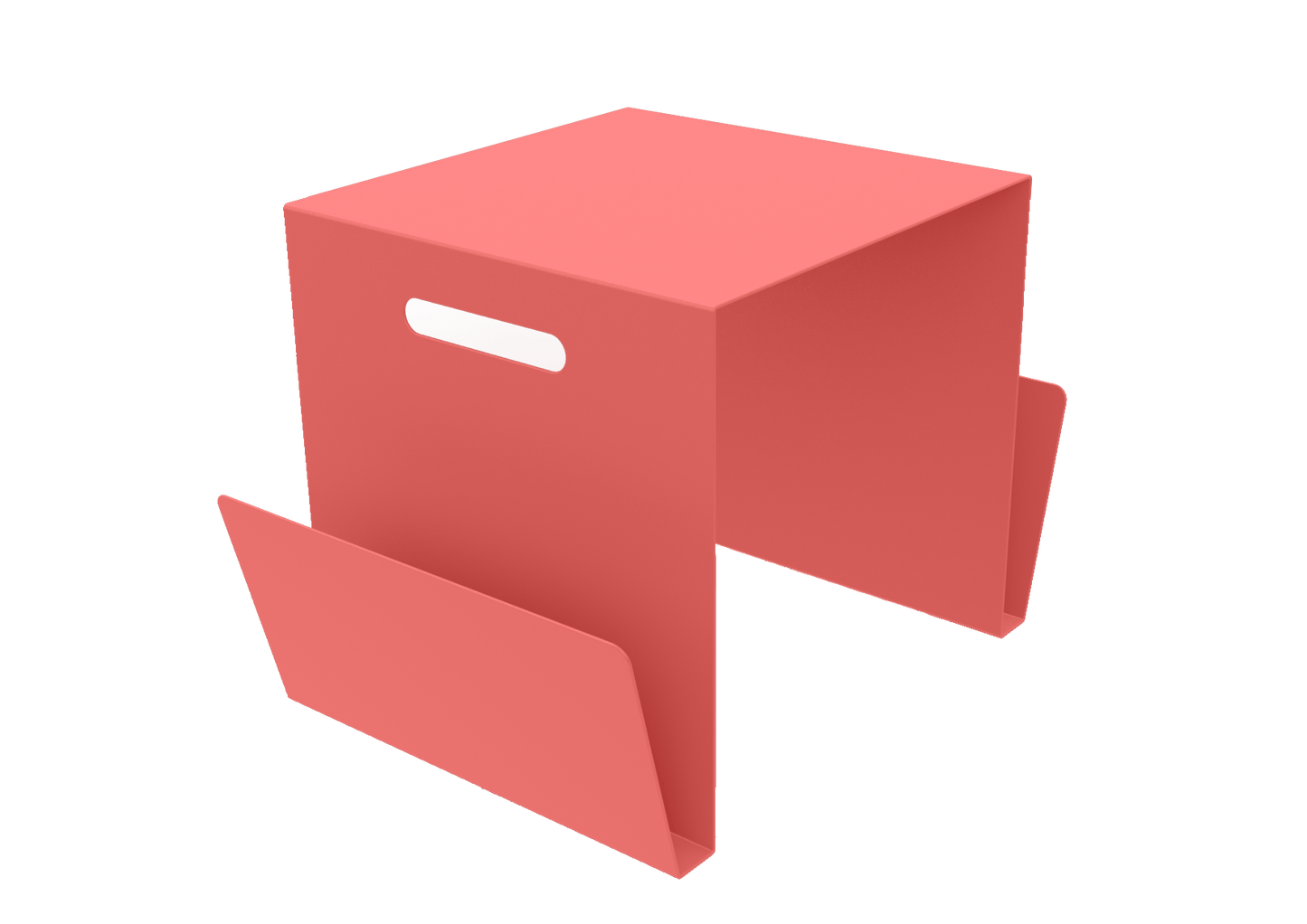 Table basse range - revues en aluminium Solano - MATIERE GRISE - La Maison MilanaiseTABLEPORTEREVUESSOLANO - 29Pink Lady 163Intérieur
