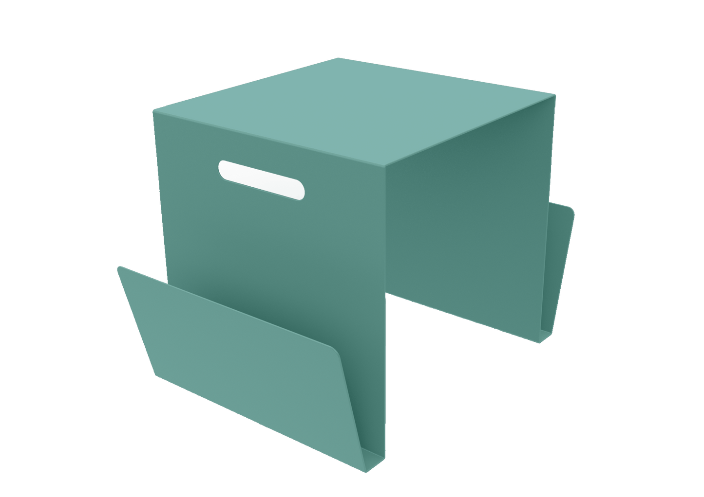 Table basse range - revues en aluminium Solano - MATIERE GRISE - La Maison MilanaiseTABLEPORTEREVUESSOLANO - 49Celadon 006Intérieur