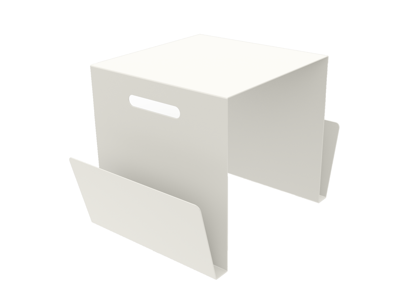 Table basse range - revues en aluminium Solano - MATIERE GRISE - La Maison MilanaiseTABLEPORTEREVUESSOLANO - 79Blanc 001Intérieur