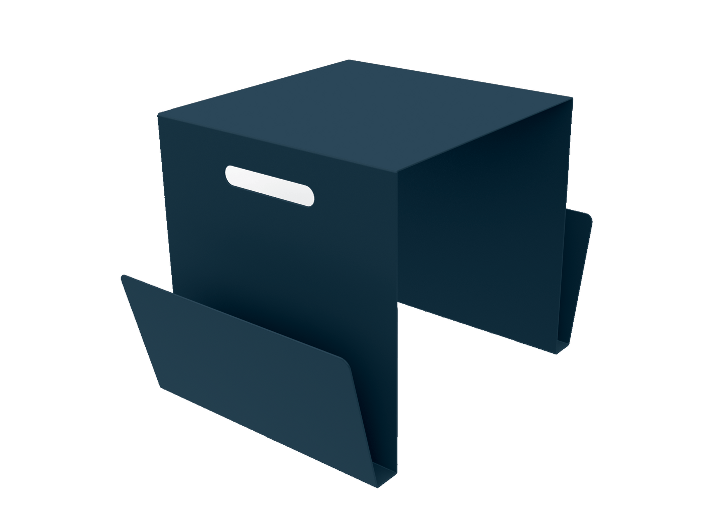 Table basse range - revues en aluminium Solano - MATIERE GRISE - La Maison MilanaiseTABLEPORTEREVUESSOLANO - 15Denim 007Intérieur
